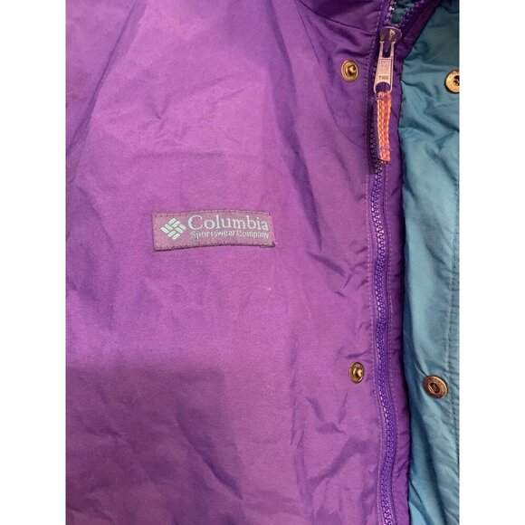 Vintage Columbia Sportswear Ski Jacket 90’s Colour Blocking Retro - Picture 4 of 10